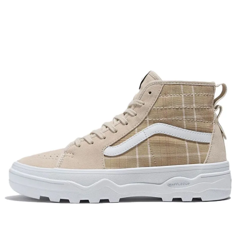 Vans Sentry Sk8-Hi WC Plaid 'khaki' VN0A5KY5BLL sold by KicksCrew