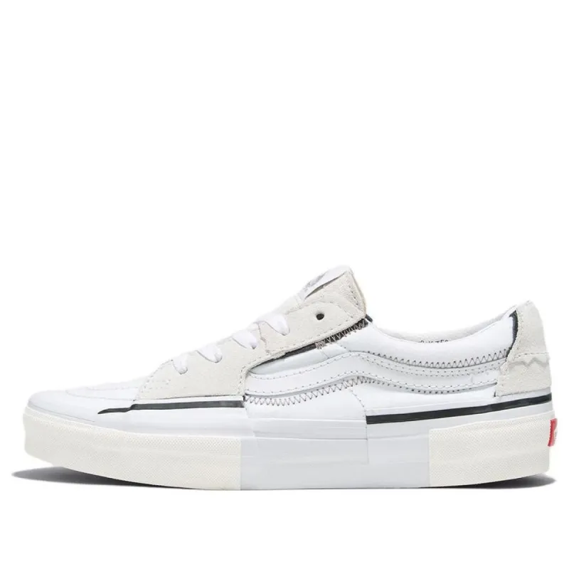 Vans SK8 LOW Reconstruct 'White Black' VN0009QSW00 sold by KicksCrew