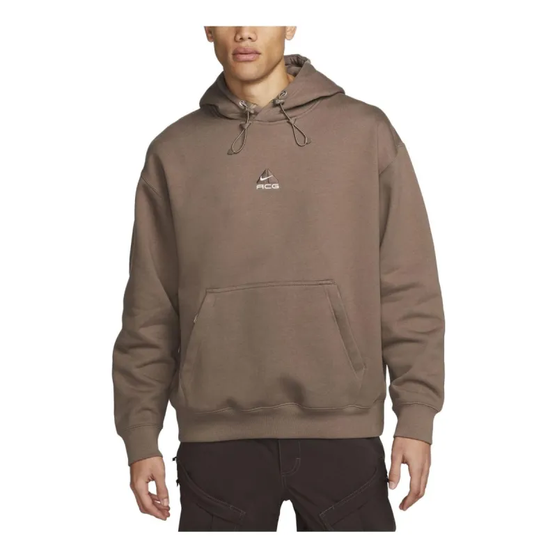Nike ACG Therma-Fit Fleece Pullover Hoodie 'tan' DH3087-040 sold by KicksCrew