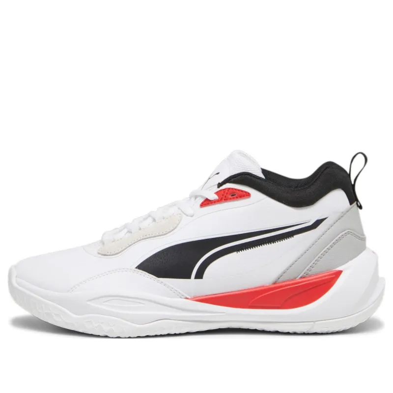 Puma Playmaker Pro Plus 'White Black Red' 379156-01 sold by KicksCrew