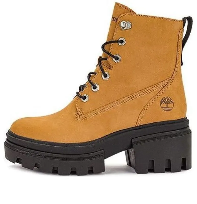 (WMNS) Timberland Everleigh 6 Inch Boots 'Wheat Full Grain' A41QK sold by KicksCrew