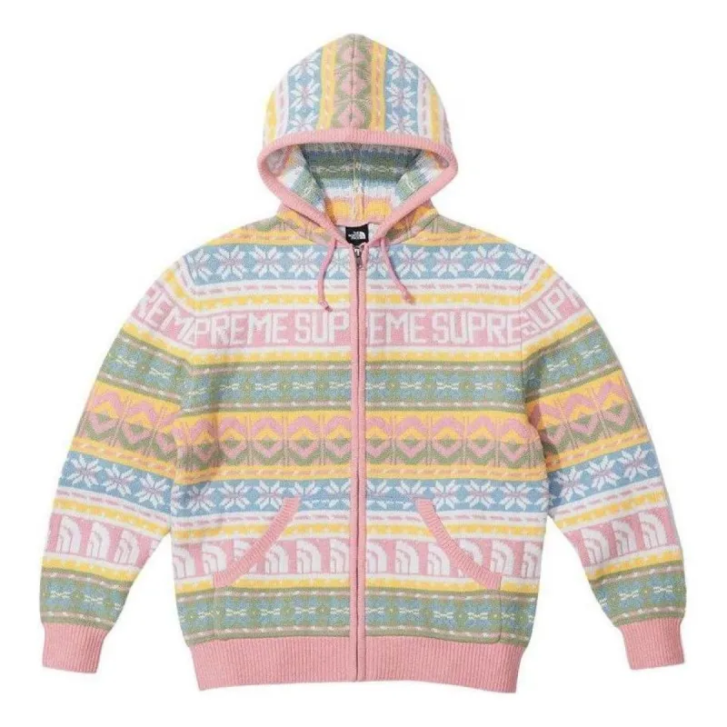 Supreme x The North Face Zip Up Hooded Sweater 'Multi-Color' SUP-FW22-762 sold by KicksCrew