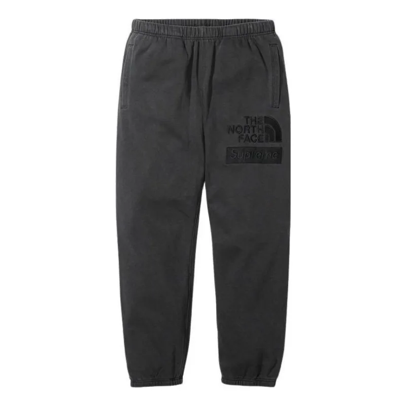 Supreme x The North Face Pigment Printed Sweatpants 'Black' SUP-FW22-761 sold by KicksCrew