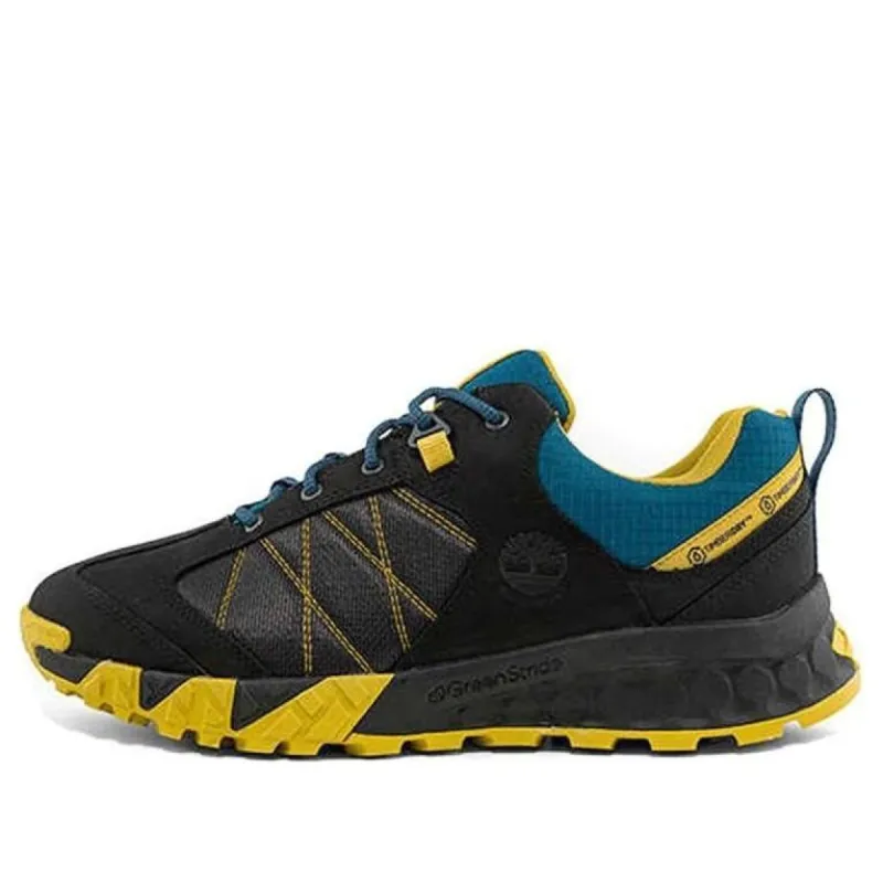 Timberland Trailquest Waterproof Mid Boots 'Black and Yellow' A2PBYM sold by KicksCrew