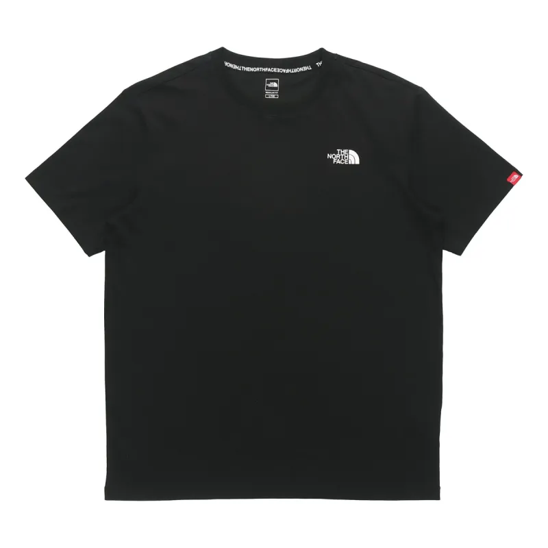 THE NORTH FACE Essential Logo T-shirt 'Black' NT7UM10A sold by KicksCrew