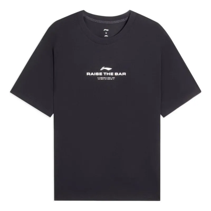 Li-Ning Raise The Bar Graphic T-shirt 'Black' ATSSB13-1 sold by KicksCrew