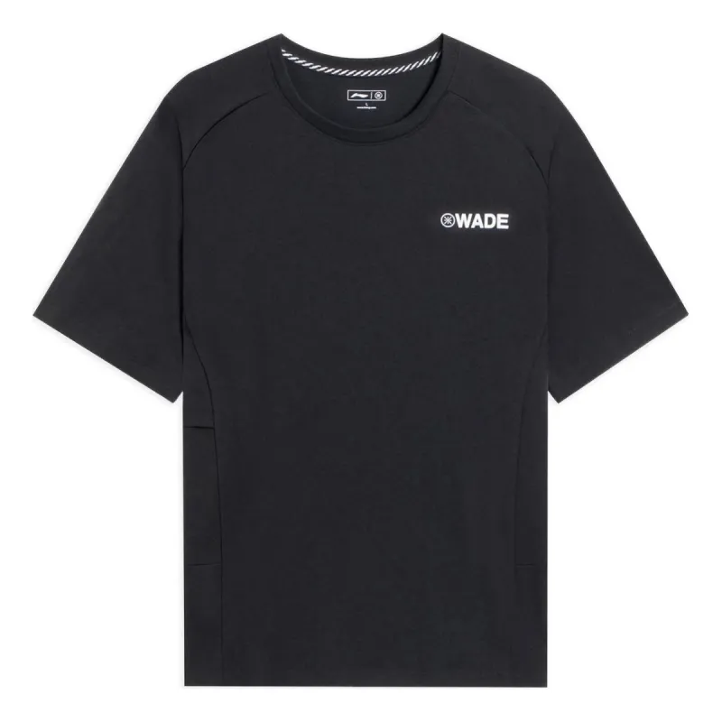 Li-Ning Way Of Wade Graphic T-shirt 'Black' ATSS425-1 sold by KicksCrew