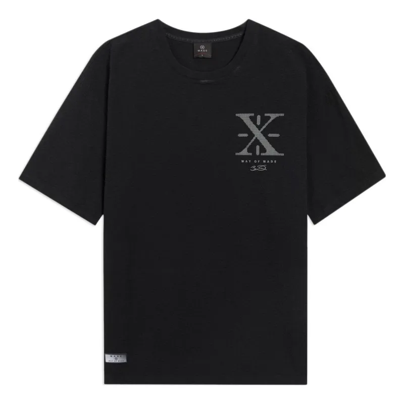 Li-Ning Way Of Wade Graphic T-shirt 'Black' ATSS421-4 sold by KicksCrew