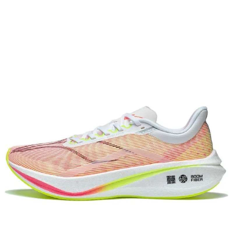 (WMNS) Li-Ning Feidian 3 Challenger 'Orange Pink White' ARMT038-1 sold by KicksCrew