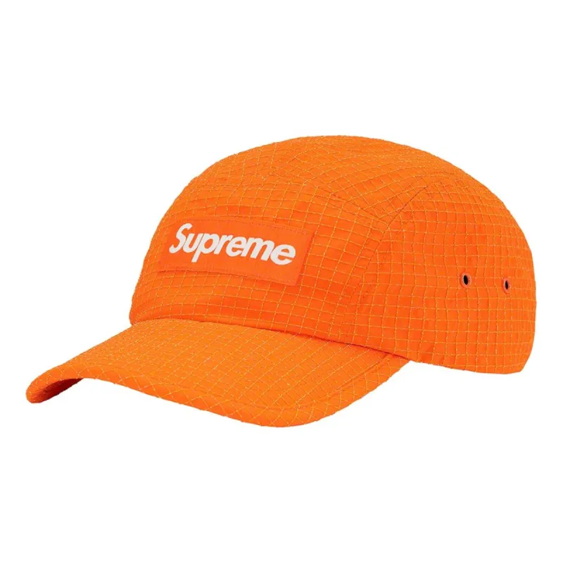 Supreme Glow Ripstop Camp Cap 'Orange White' SUP-FW22-1107 sold by KicksCrew