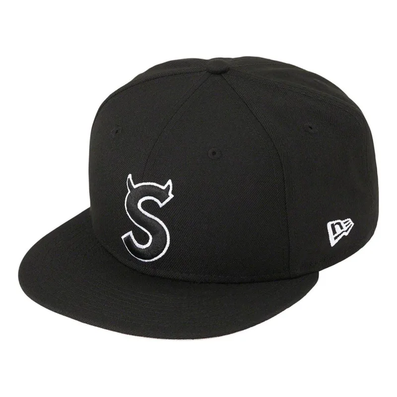 Supreme S Logo New Era 'Black White' SUP-FW22-107 sold by KicksCrew