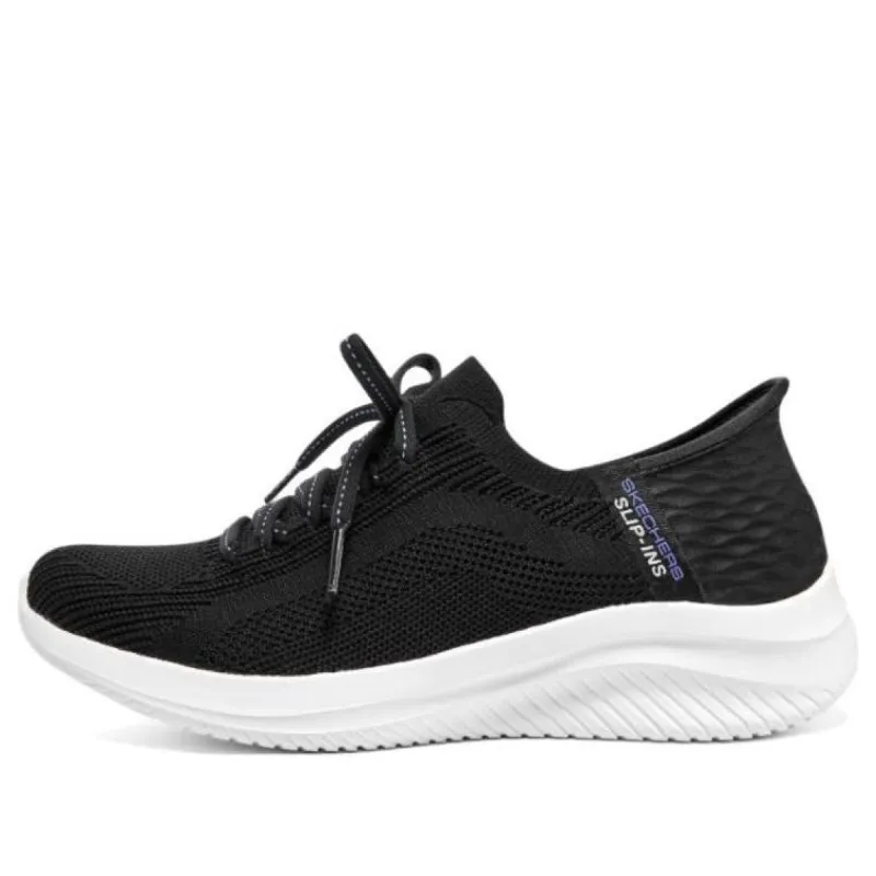 (WMNS) Skechers Ultra Flex 3.0 Slip-Ins 'Black Lavender' 149711-BKLV sold by KicksCrew
