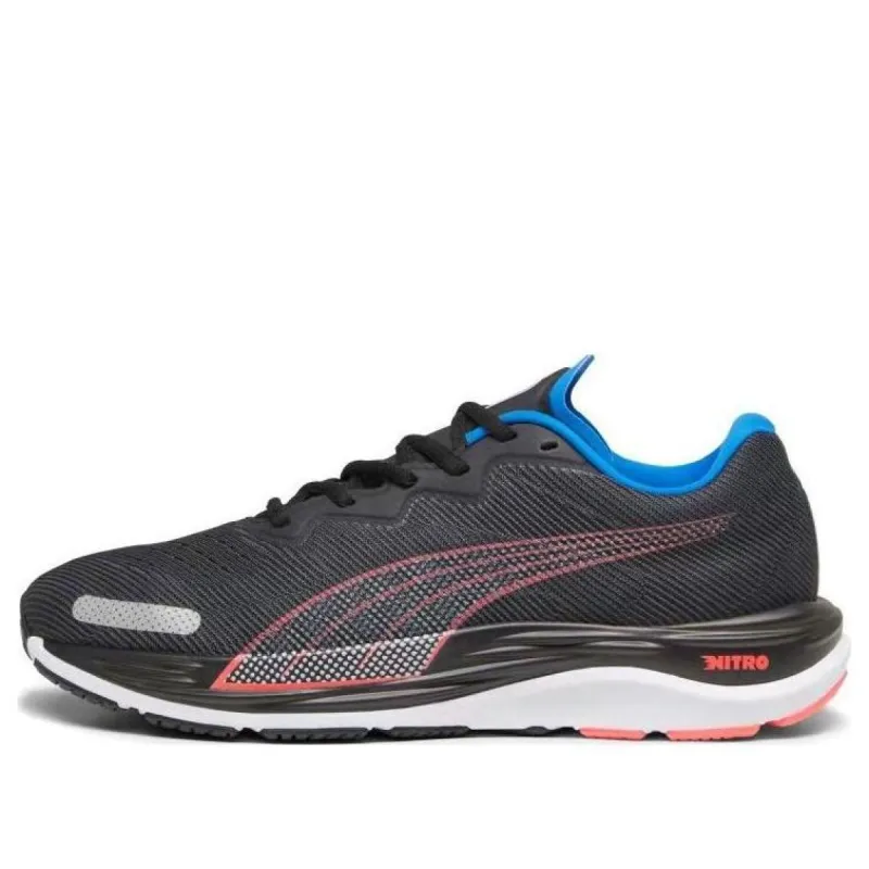 Puma Velocity Nitro 2 'Black Fire Orchid Ultra Blue' 195337-17 sold by KicksCrew