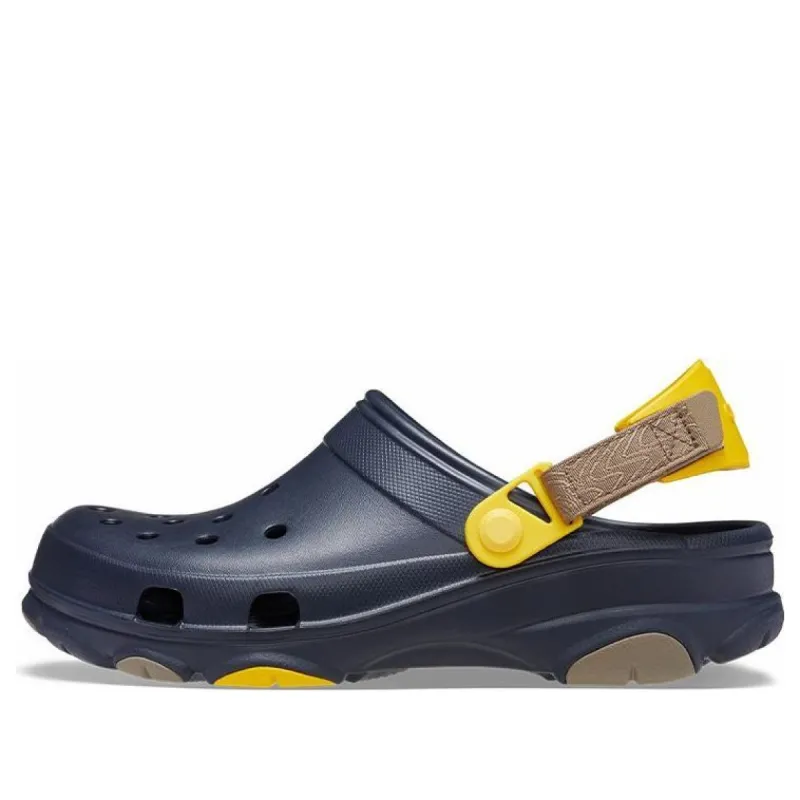 Crocs Classic All Terrain Clog 'Navy Yellow' 206340-4LH sold by KicksCrew