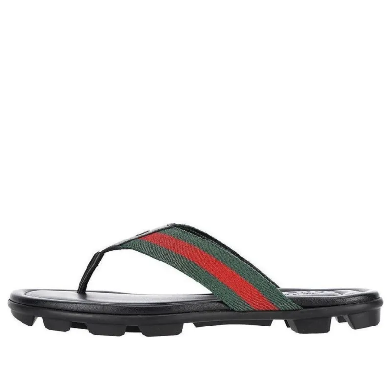 GUCCI Interlocking G Slide Sandals 'Black' 738471-US000-1000