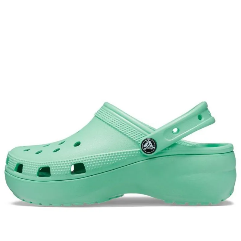 (WMNS) Crocs Classic Platform Clog 'Jade Stone' 206750-3UG sold by KicksCrew