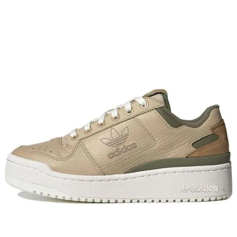 (WMNS) adidas originals FORUM Bold 'Magic Beige Focus Olive' HQ9135 sold by KicksCrew