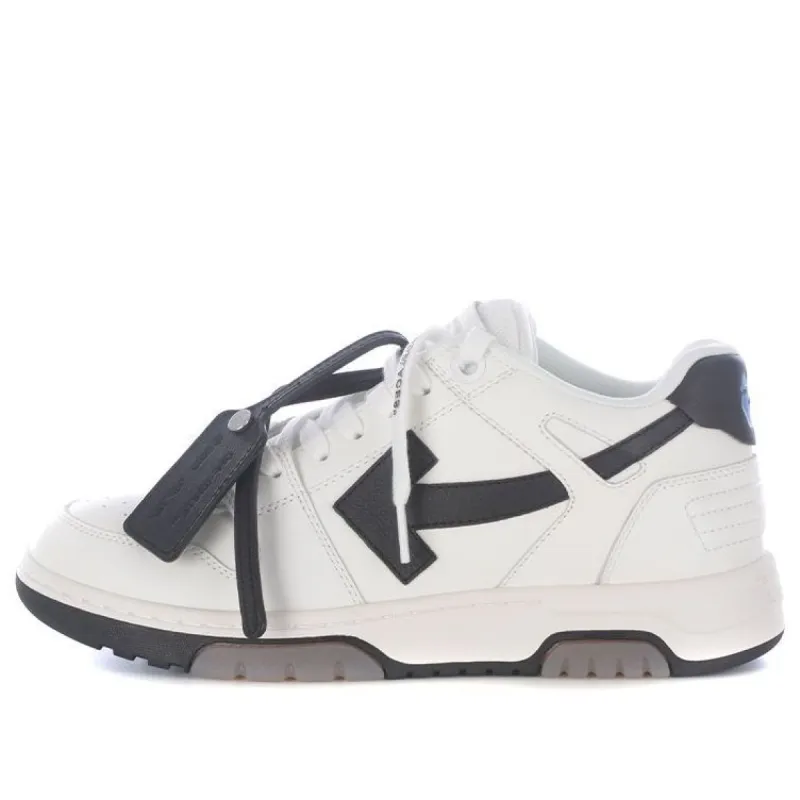 Off-White Out Of Office Arrow Low-Top Sneaker 'Black White' OMIA189F21LEA0010110 sold by KicksCrew
