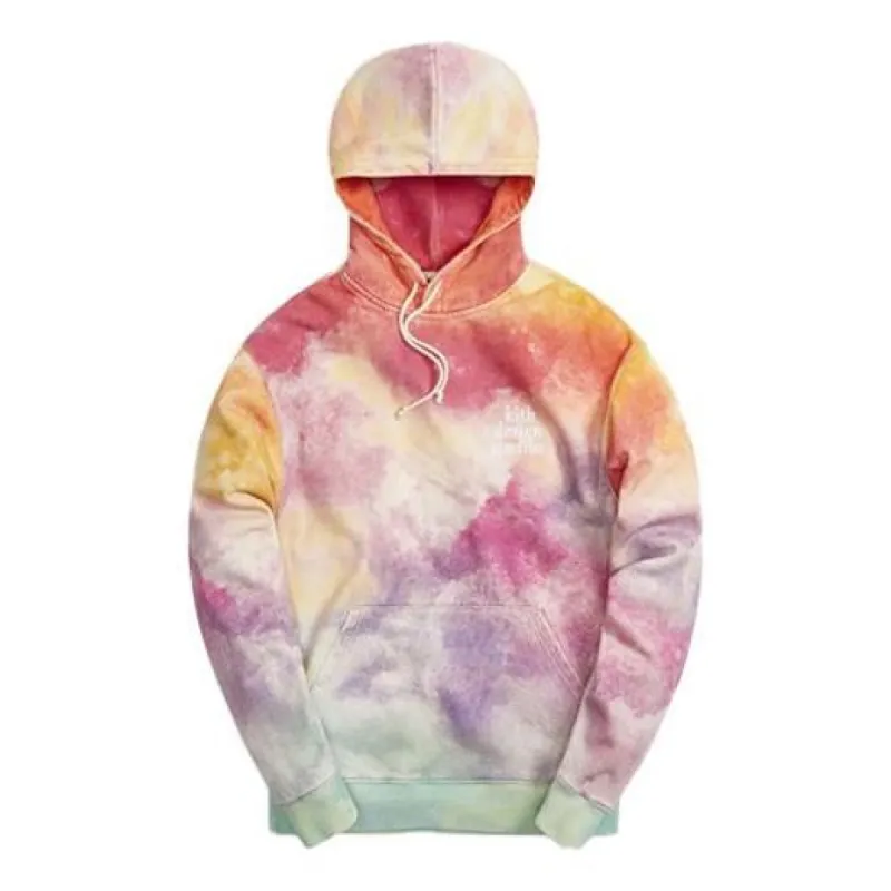 KITH Tie Dye Williams III Hoodie 'Pink Green' KH2636-106 sold by KicksCrew