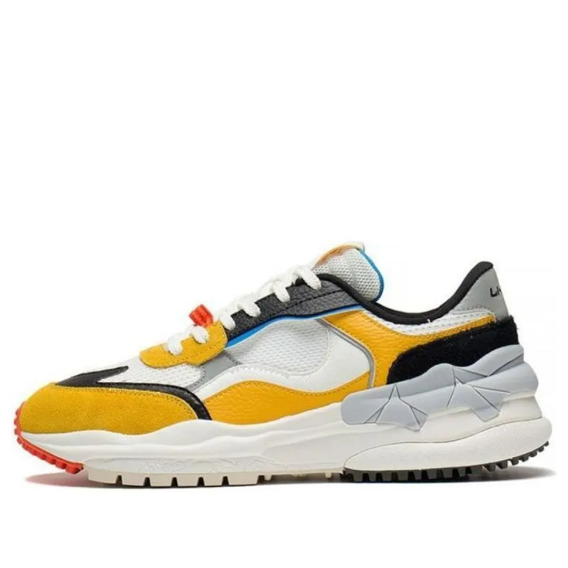 Li-Ning Counterflow Casual Shoes 'White Yellow Black' AGLS157-2 sold by KicksCrew