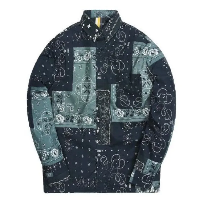KITH Ludlow Buttondown 'Stadium' KH030044-302 sold by KicksCrew