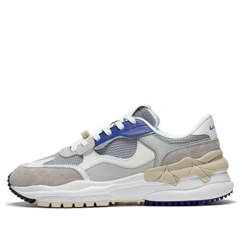 Li-Ning Counterflow Casual Shoes 'Grey Blue Beige' AGLS157-1 sold by KicksCrew