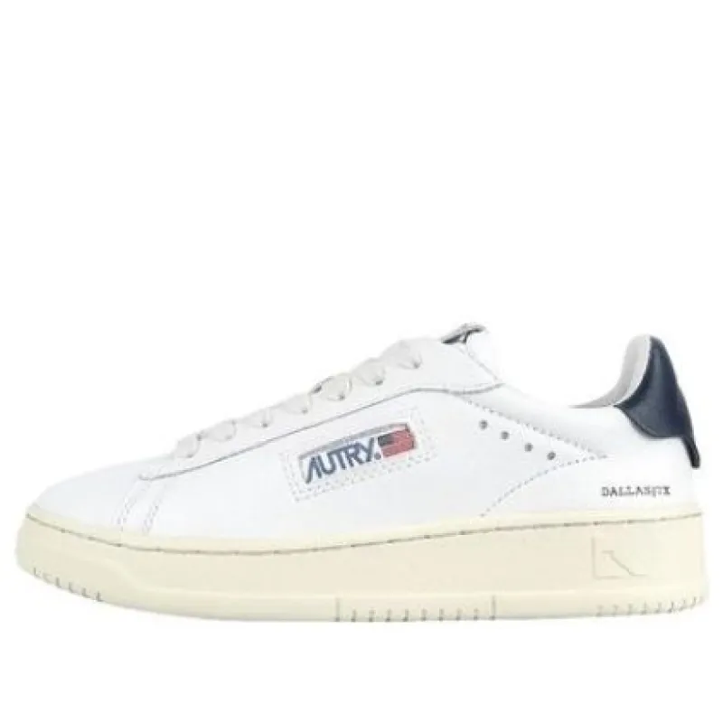 Autry Dallas Leather Low 'White Navy' ADLW-NW05 sold by KicksCrew