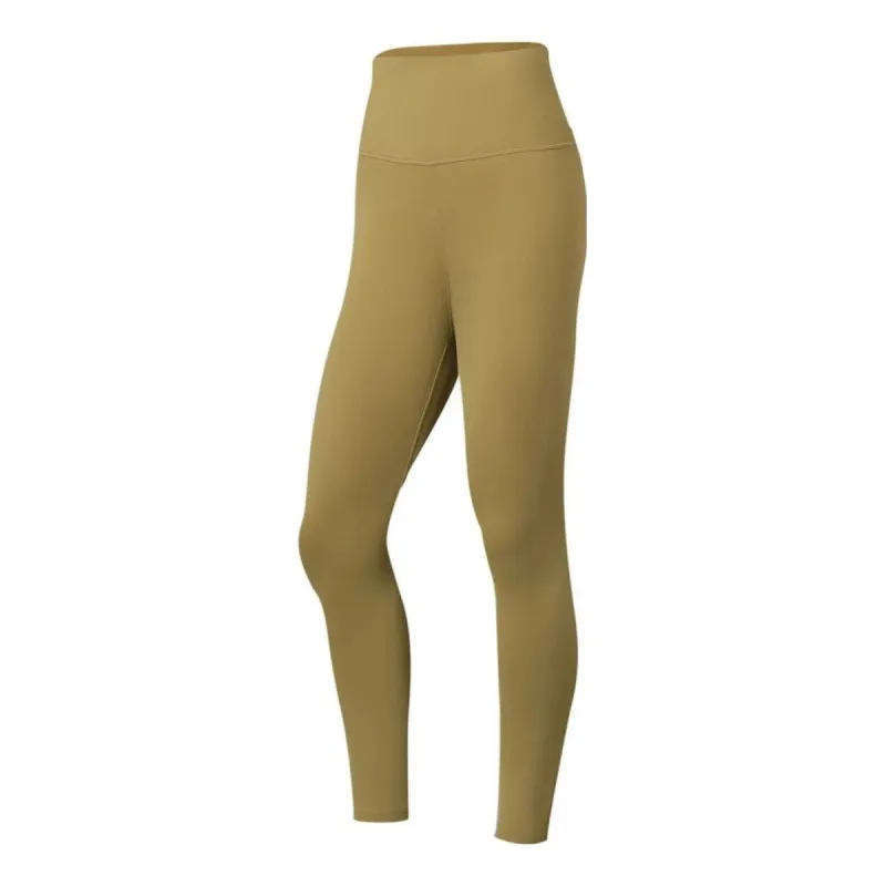 (WMNS) Li-Ning Fitness Yoga Leggings 'Khaki Green' AULS056-13 sold by KicksCrew