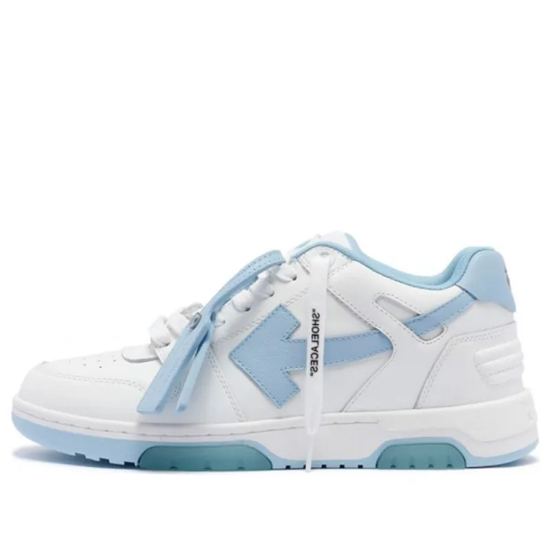 Off-White Out Of Office Leather Sneaker 'White Blue' OMIA189C99LEA0010145 sold by KicksCrew
