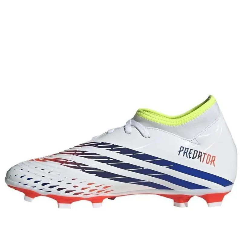 adidas Predator Edge.4 Sock Multi-ground Football Shoes 'White' GW0993 sold by KicksCrew