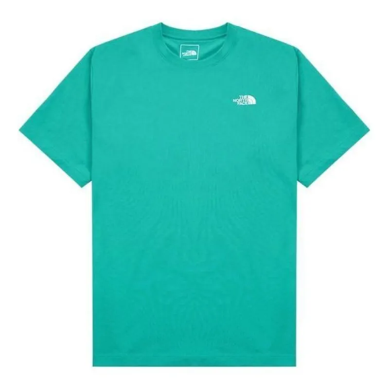 THE NORTH FACE SS22 T-Shirt 'Green' NF0A5JZU-ZCV sold by KicksCrew