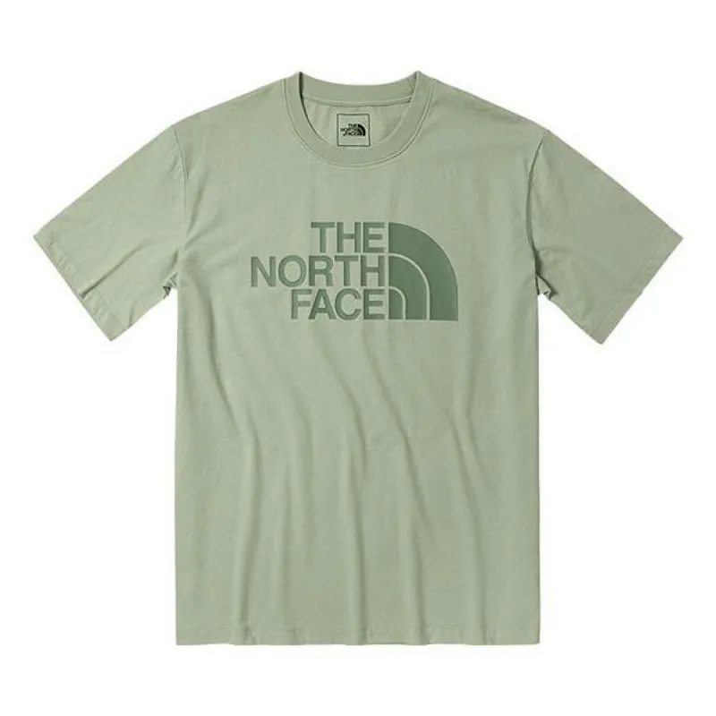 THE NORTH FACE SS22 Logo T-Shirt 'Olivegreen' NF0A5JZS-3X3 sold by KicksCrew