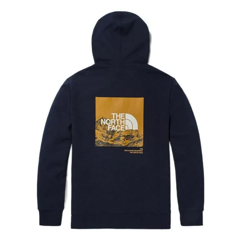 THE NORTH FACE SS22 Logo Hoodie 'Navy' NF0A5JZL-RG1 sold by KicksCrew