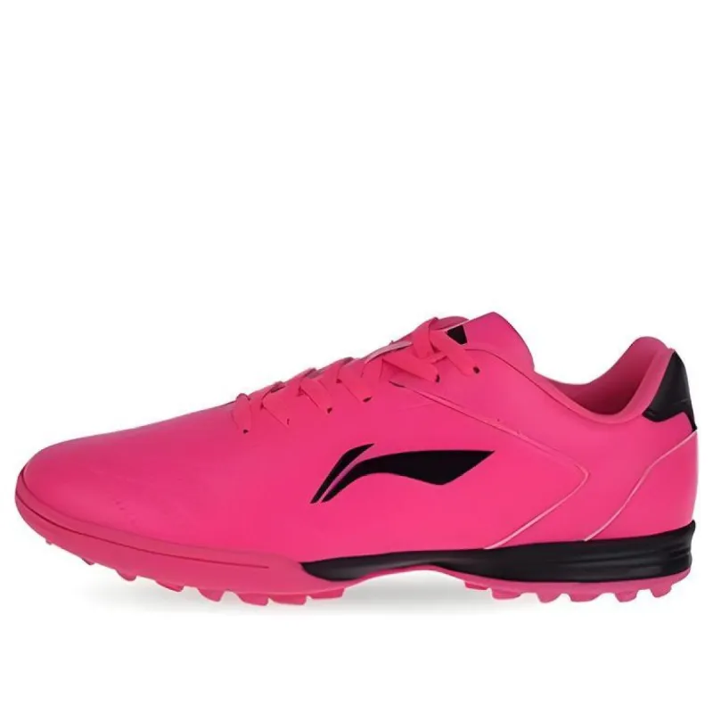 Li-Ning Training Soccer Shoes TF 'Pink Black' ASTQ011-4 sold by KicksCrew