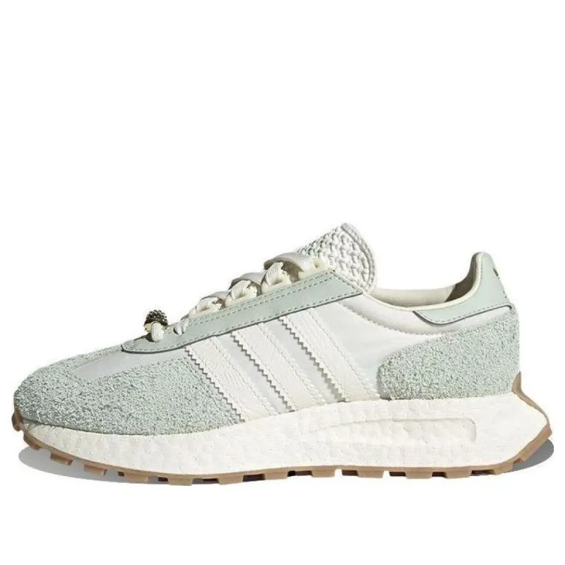 (WMNS) adidas originals Retropy E5 'White Linen Green' HQ6962 sold by KicksCrew