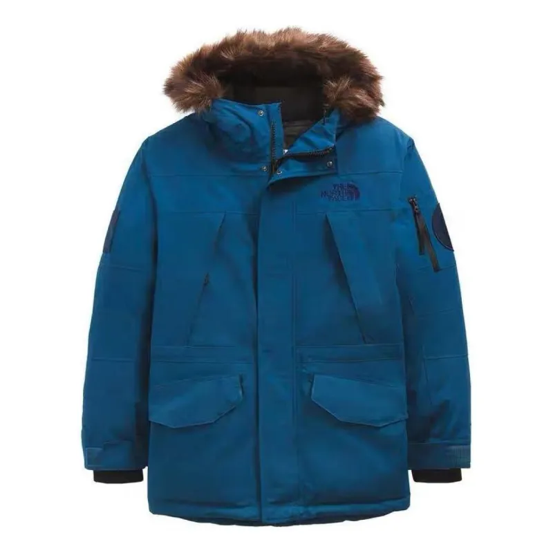 THE NORTH FACE Expedition Mcmurdo Parka Jacket 'Blue' NF0A5GFA-BH7 sold by KicksCrew