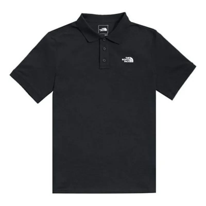 THE NORTH FACE Polo T-Shirts 'Black' NF0A5B1O-JK3 sold by KicksCrew