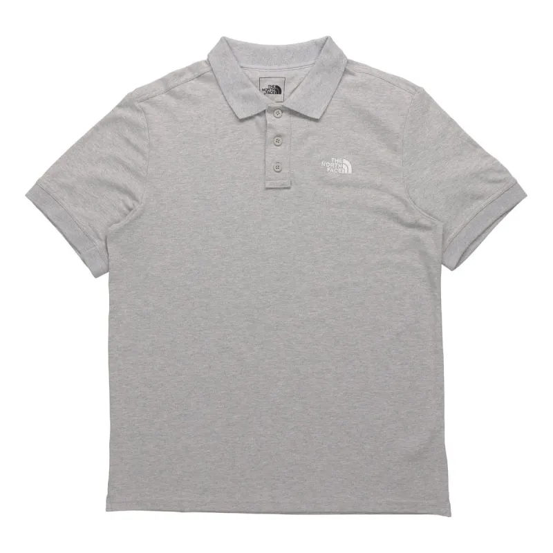 THE NORTH FACE Polo T-Shirts 'Grey' NF0A5B1O-DYX sold by KicksCrew