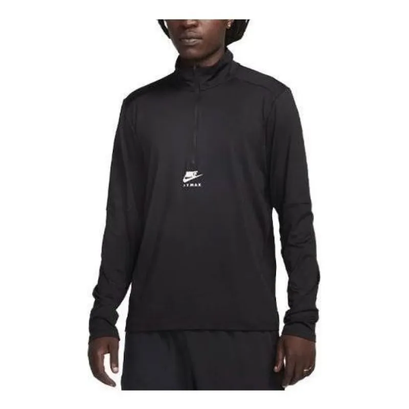 Nike Air Max 1/2-Zip Top 'Black' FQ2206-010 sold by KicksCrew