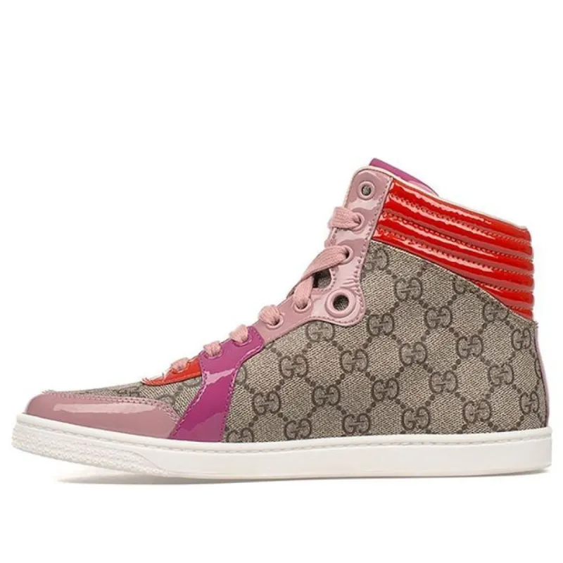 Gucci GG Supreme High Top 'Beige Carmine Rose New Rosette' 404937-KLQW0-9861 sold by KicksCrew