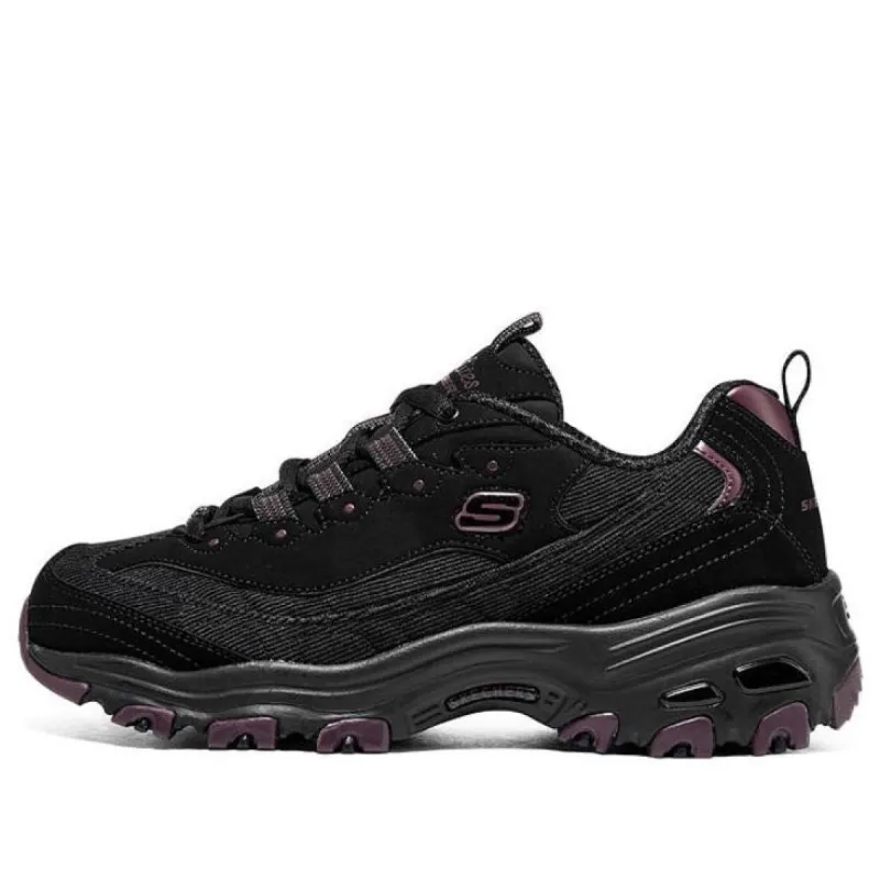 Skechers D'LITES 1.0 'Black' 149906-BKPR sold by KicksCrew