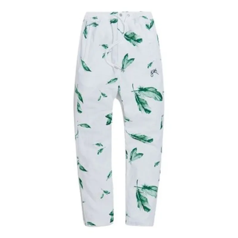 KITH Stryker Seersucker Pant 'White Green' KH6350-101 sold by KicksCrew