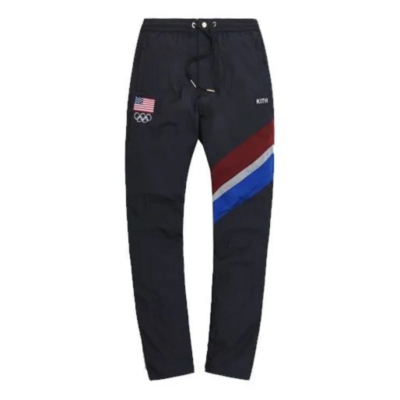 KITH USA Track Pant 'Black' KH6340-100 sold by KicksCrew