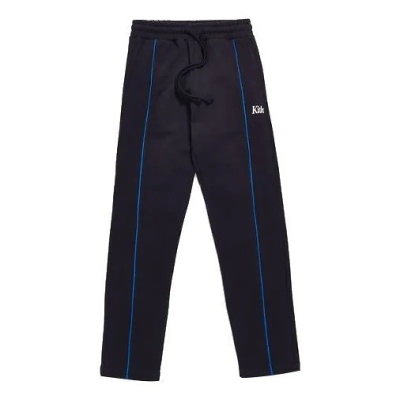 KITH Williams Contrast Sweatpants 'Navy' KH6282-102 sold by KicksCrew