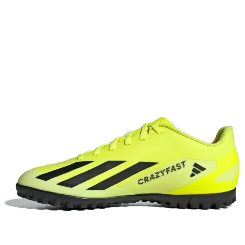 adidas X Crazyfast Club Turf Boots 'Yellow Black' IF0723 sold by KicksCrew
