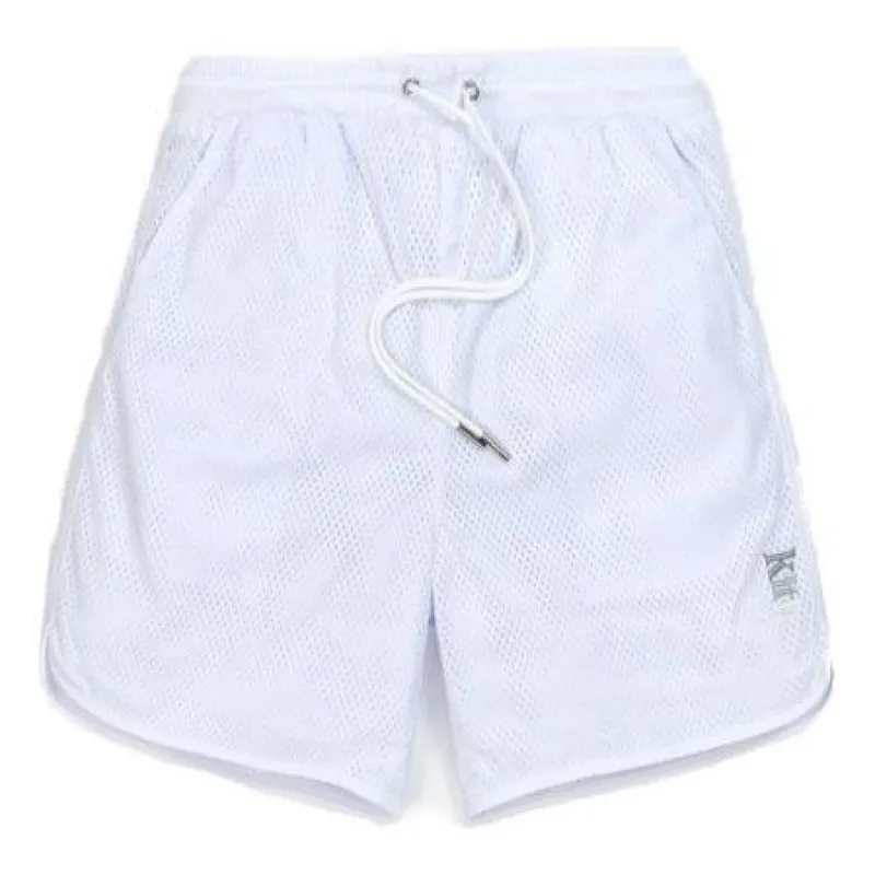 KITH x Jordan Mesh Shorts 'White' KH6353-101 sold by KicksCrew