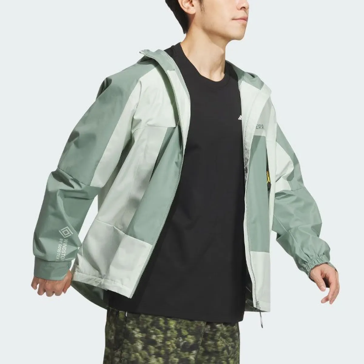 adidas x National Geographic Windstopper Gore-Tex Jacket 'Silver