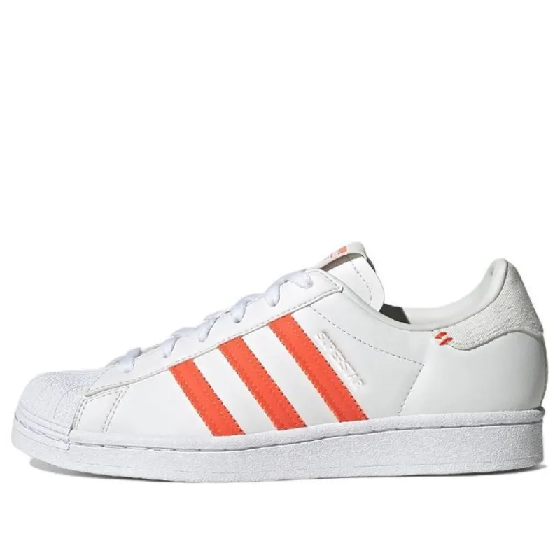 (WMNS) adidas originals Superstar 'White Orange' GZ3451 sold by KicksCrew