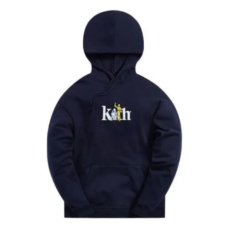 KITH x STAR WARS Droid Serif Hoodie 'Nocturnal' KHM030214-413 sold by KicksCrew