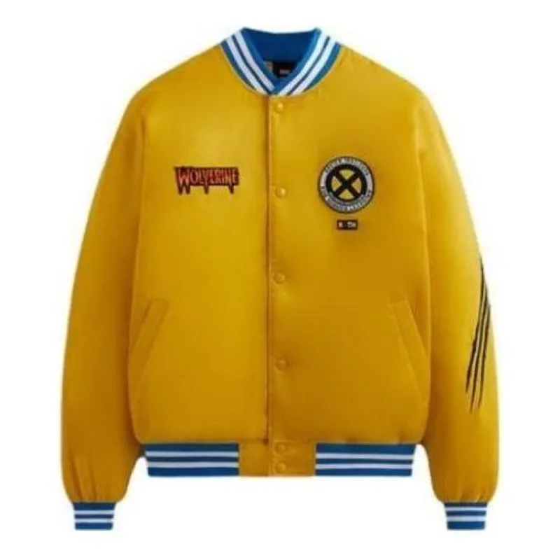KITH For X-Men Wolverine Satin Bomber Jacket 'Power' KHM010320-731 sold by KicksCrew